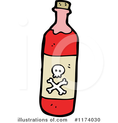 Royalty-Free (RF) Poison Clipart Illustration by lineartestpilot - Stock Sample #1174030
