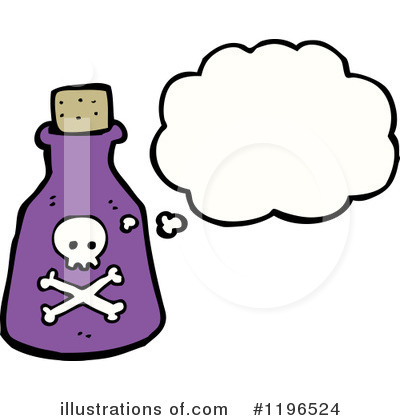 Royalty-Free (RF) Poison Clipart Illustration by lineartestpilot - Stock Sample #1196524
