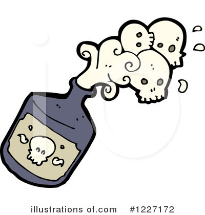 Royalty-Free (RF) Poison Clipart Illustration by lineartestpilot - Stock Sample #1227172