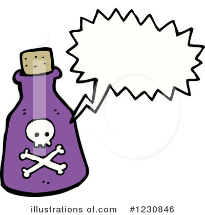 Royalty-Free (RF) Poison Clipart Illustration by lineartestpilot - Stock Sample #1230846