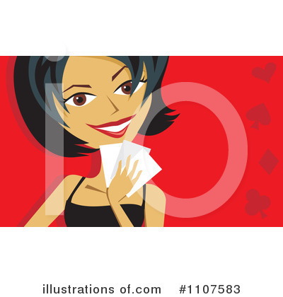 Royalty-Free (RF) Poker Clipart Illustration by Amanda Kate - Stock Sample #1107583