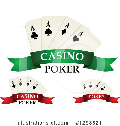 Royalty-Free (RF) Poker Clipart Illustration by Vector Tradition SM - Stock Sample #1258821