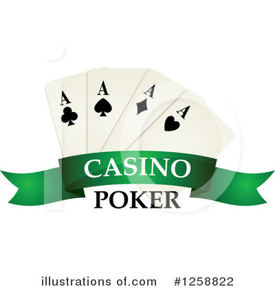 Royalty-Free (RF) Poker Clipart Illustration by Vector Tradition SM - Stock Sample #1258822