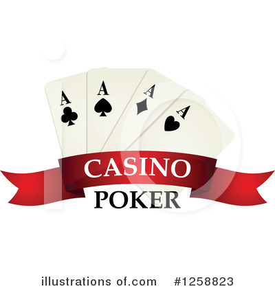 Royalty-Free (RF) Poker Clipart Illustration by Vector Tradition SM - Stock Sample #1258823