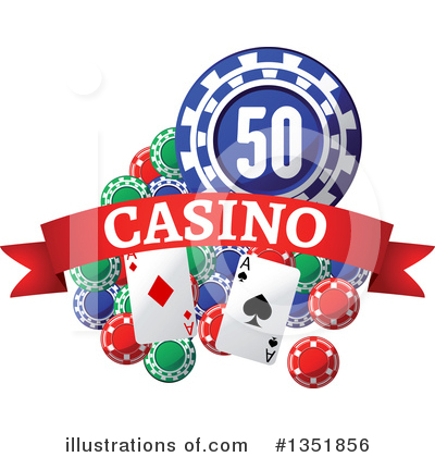Royalty-Free (RF) Poker Clipart Illustration by Vector Tradition SM - Stock Sample #1351856