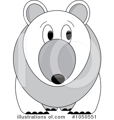 Royalty-Free (RF) Polar Bear Clipart Illustration by Pams Clipart - Stock Sample #1050551