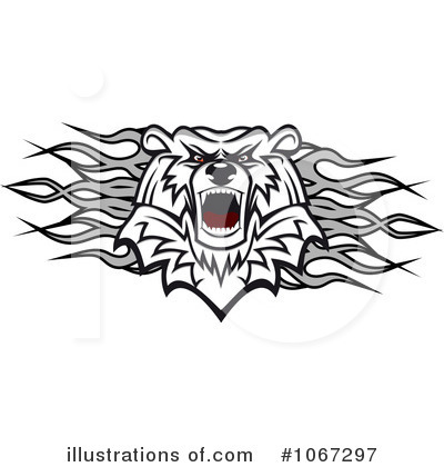Royalty-Free (RF) Polar Bear Clipart Illustration by Vector Tradition SM - Stock Sample #1067297
