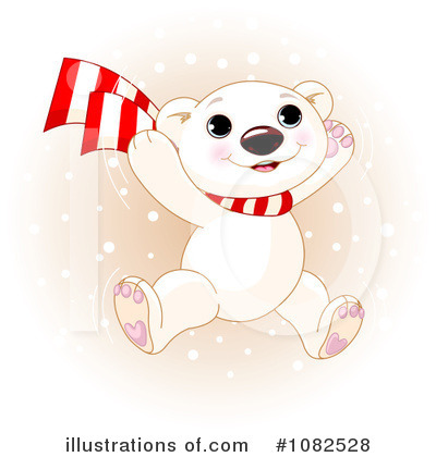 Royalty-Free (RF) Polar Bear Clipart Illustration by Pushkin - Stock Sample #1082528