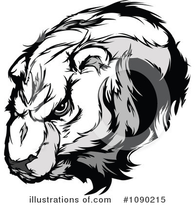 Royalty-Free (RF) Polar Bear Clipart Illustration by Chromaco - Stock Sample #1090215