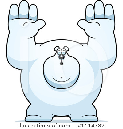 Polar Bear Clipart #1114732 by Cory Thoman