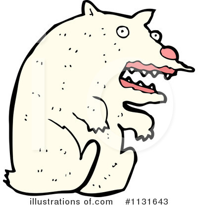 Royalty-Free (RF) Polar Bear Clipart Illustration by lineartestpilot - Stock Sample #1131643