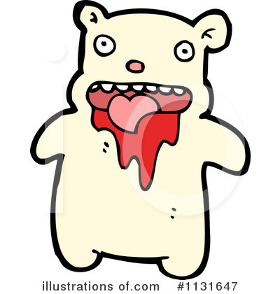 Royalty-Free (RF) Polar Bear Clipart Illustration by lineartestpilot - Stock Sample #1131647