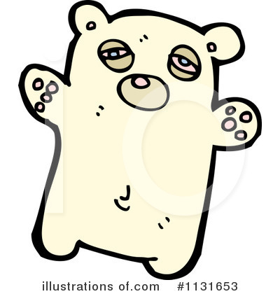 Royalty-Free (RF) Polar Bear Clipart Illustration by lineartestpilot - Stock Sample #1131653