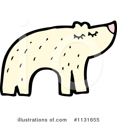 Royalty-Free (RF) Polar Bear Clipart Illustration by lineartestpilot - Stock Sample #1131655