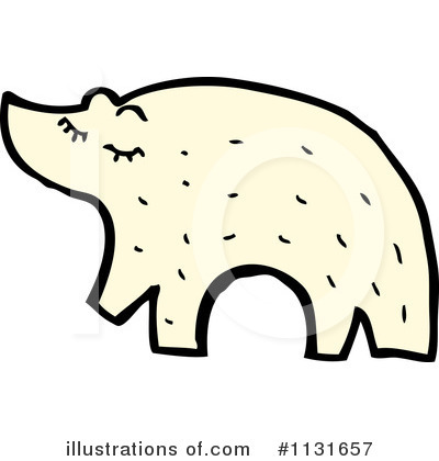 Royalty-Free (RF) Polar Bear Clipart Illustration by lineartestpilot - Stock Sample #1131657