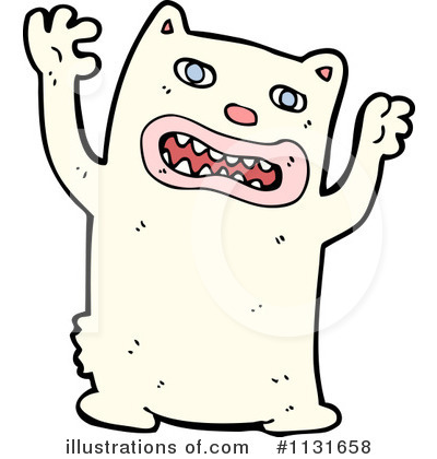 Royalty-Free (RF) Polar Bear Clipart Illustration by lineartestpilot - Stock Sample #1131658