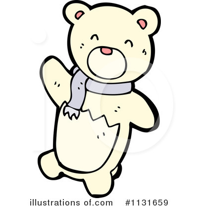 Royalty-Free (RF) Polar Bear Clipart Illustration by lineartestpilot - Stock Sample #1131659