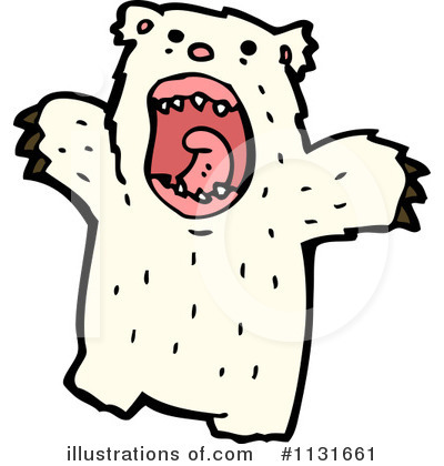 Royalty-Free (RF) Polar Bear Clipart Illustration by lineartestpilot - Stock Sample #1131661