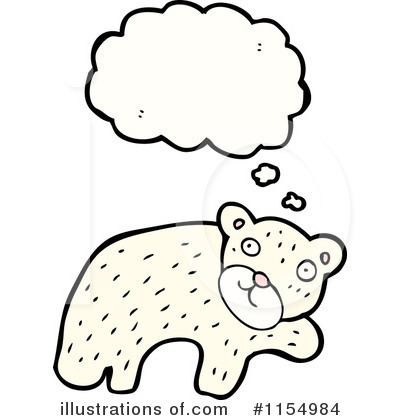 Royalty-Free (RF) Polar Bear Clipart Illustration by lineartestpilot - Stock Sample #1154984