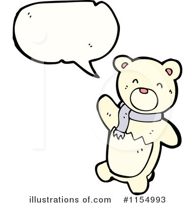 Royalty-Free (RF) Polar Bear Clipart Illustration by lineartestpilot - Stock Sample #1154993