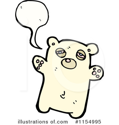 Royalty-Free (RF) Polar Bear Clipart Illustration by lineartestpilot - Stock Sample #1154995