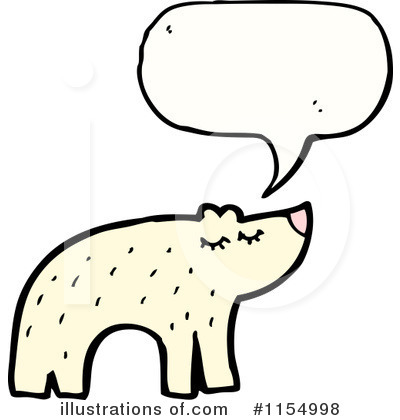 Royalty-Free (RF) Polar Bear Clipart Illustration by lineartestpilot - Stock Sample #1154998