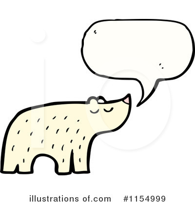 Royalty-Free (RF) Polar Bear Clipart Illustration by lineartestpilot - Stock Sample #1154999