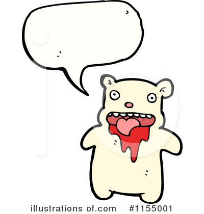 Royalty-Free (RF) Polar Bear Clipart Illustration by lineartestpilot - Stock Sample #1155001