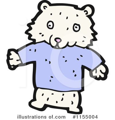 Royalty-Free (RF) Polar Bear Clipart Illustration by lineartestpilot - Stock Sample #1155004