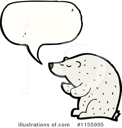 Royalty-Free (RF) Polar Bear Clipart Illustration by lineartestpilot - Stock Sample #1155005