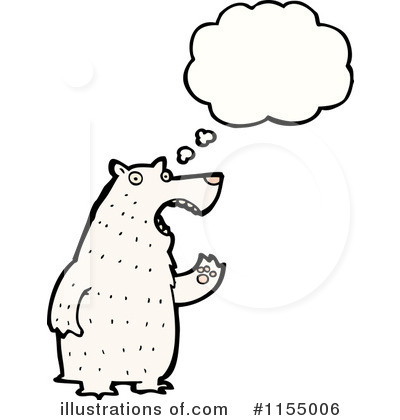 Royalty-Free (RF) Polar Bear Clipart Illustration by lineartestpilot - Stock Sample #1155006