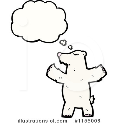 Royalty-Free (RF) Polar Bear Clipart Illustration by lineartestpilot - Stock Sample #1155008