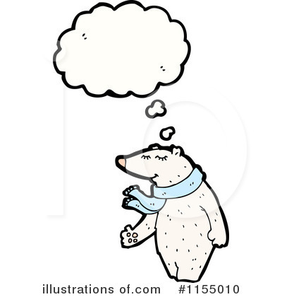 Royalty-Free (RF) Polar Bear Clipart Illustration by lineartestpilot - Stock Sample #1155010