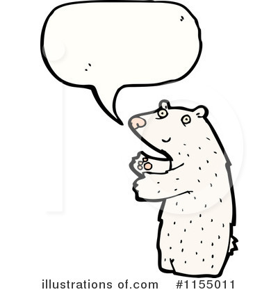 Royalty-Free (RF) Polar Bear Clipart Illustration by lineartestpilot - Stock Sample #1155011