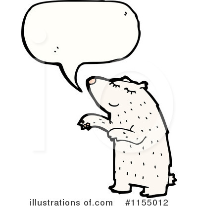 Royalty-Free (RF) Polar Bear Clipart Illustration by lineartestpilot - Stock Sample #1155012
