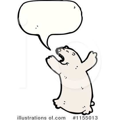 Royalty-Free (RF) Polar Bear Clipart Illustration by lineartestpilot - Stock Sample #1155013