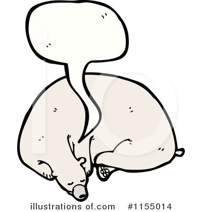 Royalty-Free (RF) Polar Bear Clipart Illustration by lineartestpilot - Stock Sample #1155014