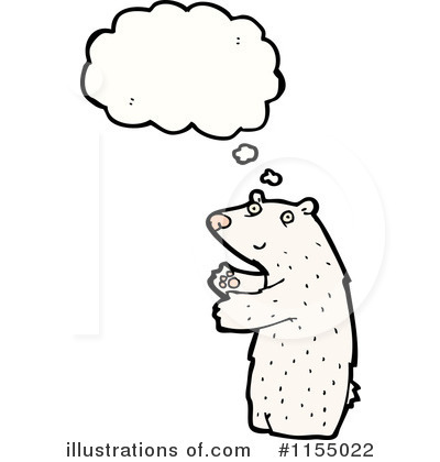 Royalty-Free (RF) Polar Bear Clipart Illustration by lineartestpilot - Stock Sample #1155022