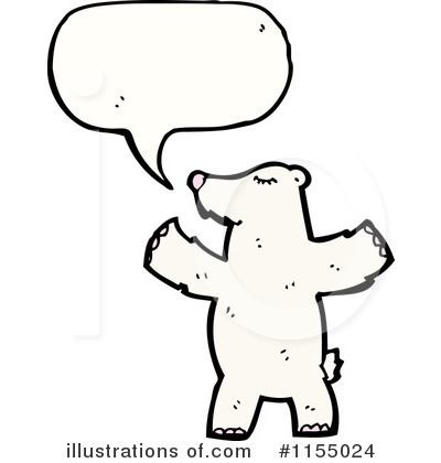 Royalty-Free (RF) Polar Bear Clipart Illustration by lineartestpilot - Stock Sample #1155024