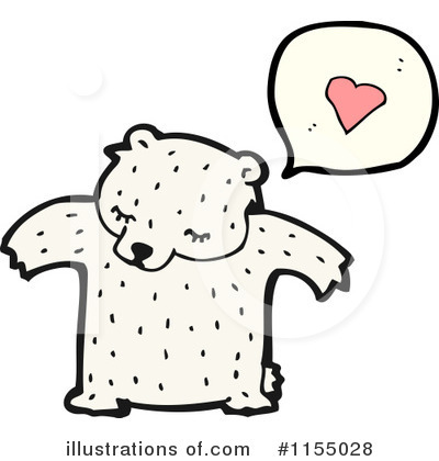 Royalty-Free (RF) Polar Bear Clipart Illustration by lineartestpilot - Stock Sample #1155028