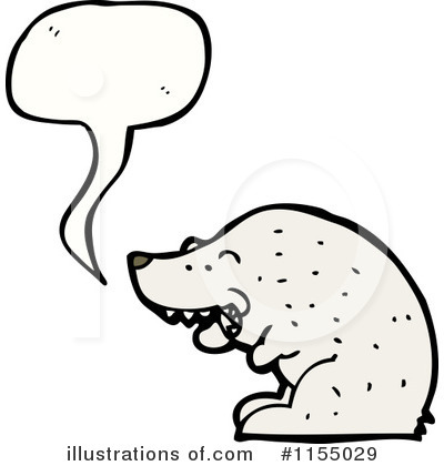 Royalty-Free (RF) Polar Bear Clipart Illustration by lineartestpilot - Stock Sample #1155029
