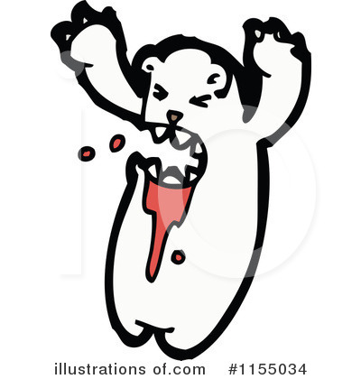 Royalty-Free (RF) Polar Bear Clipart Illustration by lineartestpilot - Stock Sample #1155034