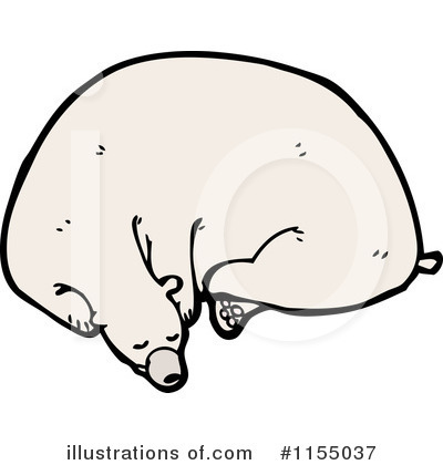 Royalty-Free (RF) Polar Bear Clipart Illustration by lineartestpilot - Stock Sample #1155037