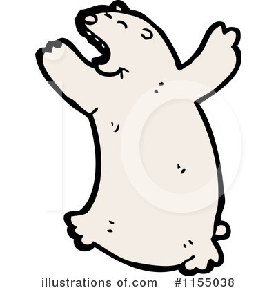 Royalty-Free (RF) Polar Bear Clipart Illustration by lineartestpilot - Stock Sample #1155038