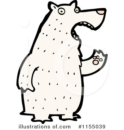 Royalty-Free (RF) Polar Bear Clipart Illustration by lineartestpilot - Stock Sample #1155039