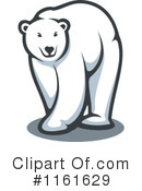 Polar Bear Clipart #1161629 by Vector Tradition SM