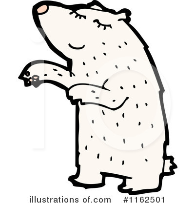 Royalty-Free (RF) Polar Bear Clipart Illustration by lineartestpilot - Stock Sample #1162501