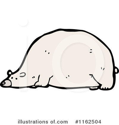 Royalty-Free (RF) Polar Bear Clipart Illustration by lineartestpilot - Stock Sample #1162504