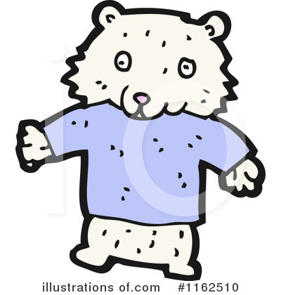 Royalty-Free (RF) Polar Bear Clipart Illustration by lineartestpilot - Stock Sample #1162510