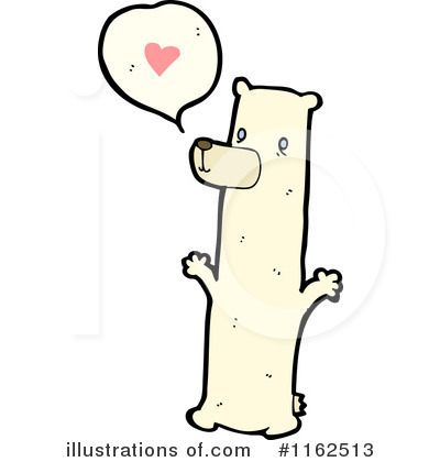 Royalty-Free (RF) Polar Bear Clipart Illustration by lineartestpilot - Stock Sample #1162513